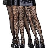 Buauty Lace Patterned Fishnet Tights for Women Black Fishnets Leggings Lace Tights