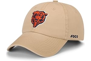 FOCO NFL Mens NFL Team Logo Casual Hat Caps