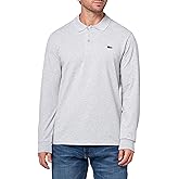 Lacoste Mens Regular Fit Long Sleeved Cotton Blend Polo Shirt