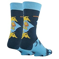 ooohyeah Men's Novelty Crew Socks, City State Gifts