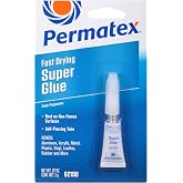 Permatex 82190 Super Glue, 2 g, Blue