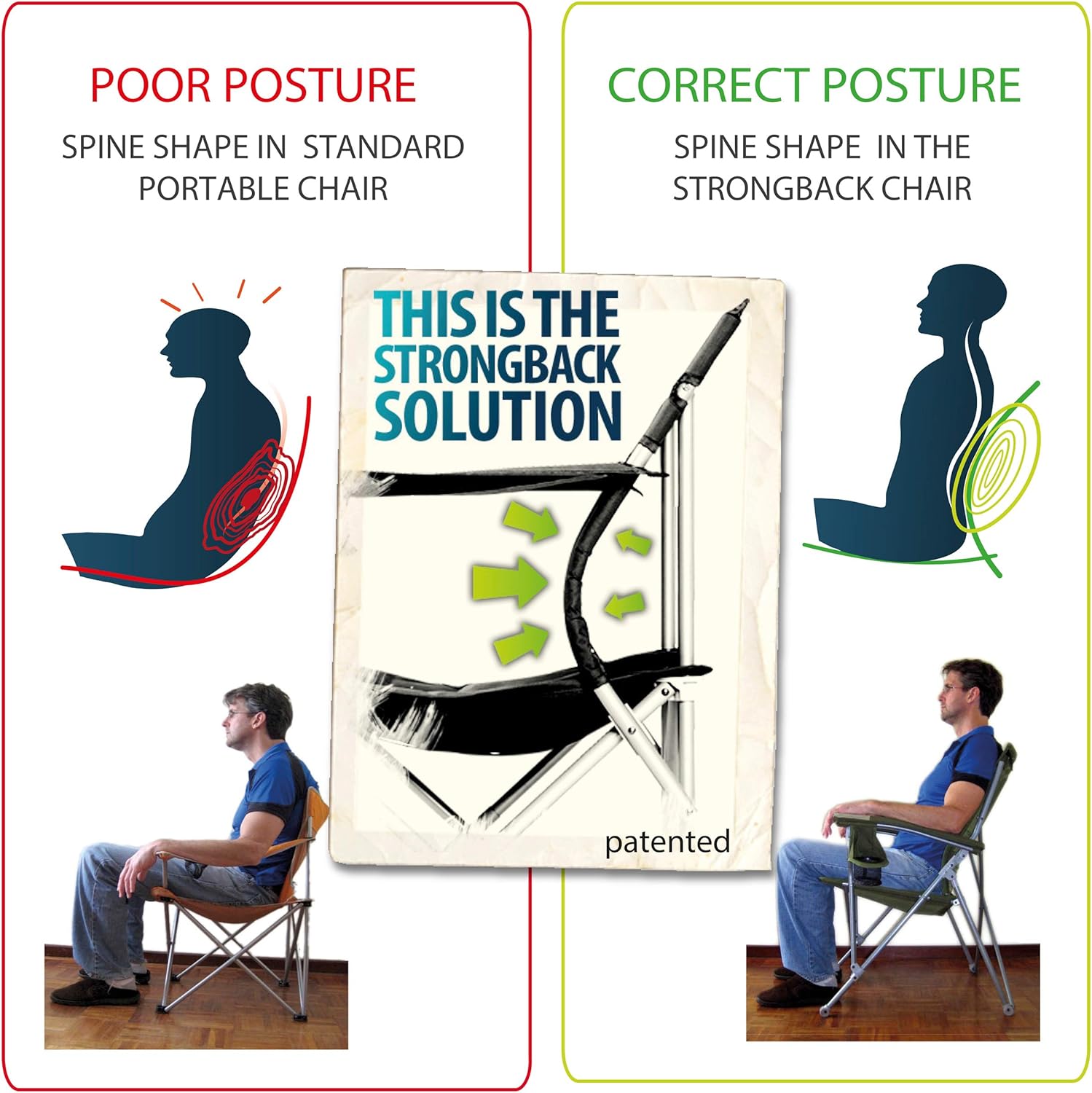 strongback elite camp chair