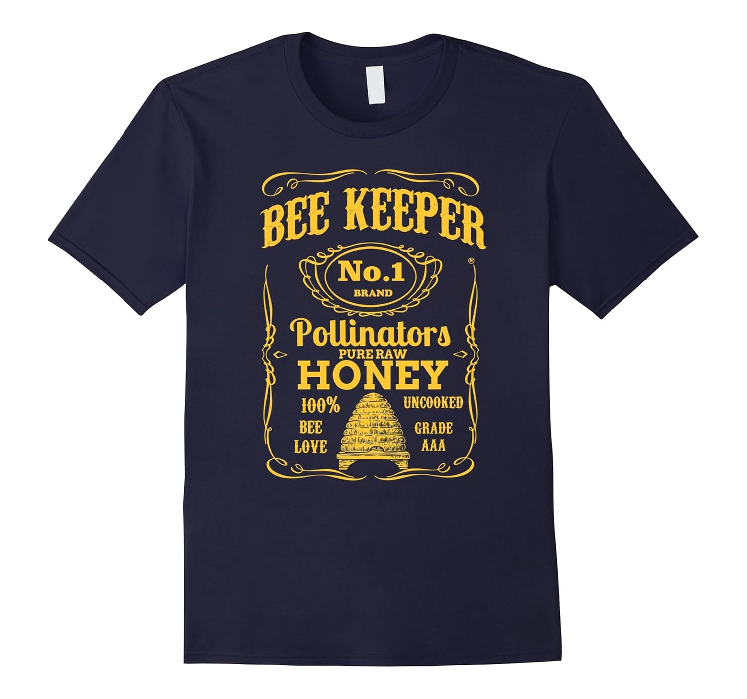 Beekeeping Old Time Honey Beekeeper T-Shirt Gift Tee-ANZ