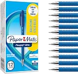 Paper Mate Flexgrip Ultra Ballpoint Pens Medium Point 1.0mm Blue 12 Count view 1
