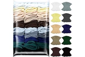 SOOHAOLISS 900pcs Weaving Loom Refill Loops, 10 Neutral Colors, Potholder Loops for 7 inch Loom, Loom Bands Nylon Weaving Loo