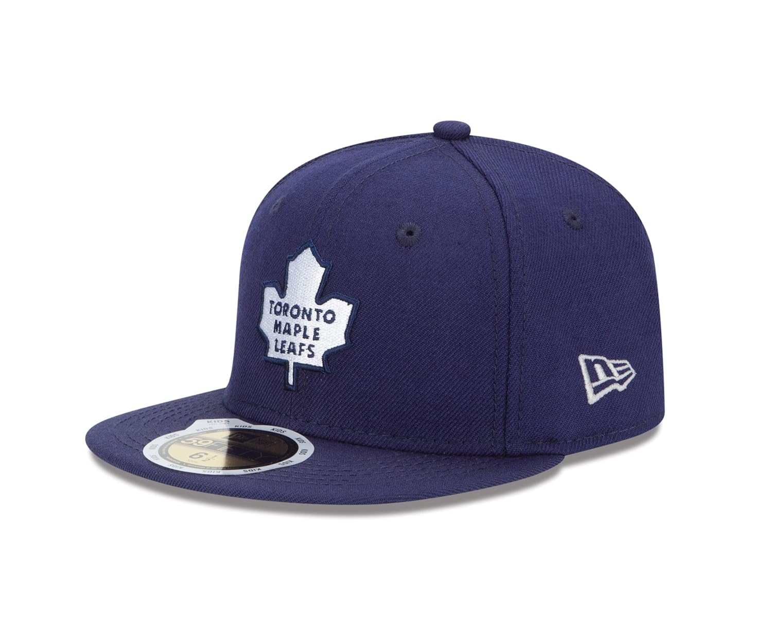 Toronto maple leafs new era nhl black graph 59fifty cap Clearance