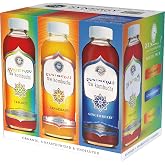 Organic Raw Kombucha &ndash; Variety Pack &ndash; Organic Probiotic Fermented Tea &ndash; Vegan, Gluten‑Free, Low Sugar &ndash; 16 fl oz Bottles (Pack of 6 Bottles)
