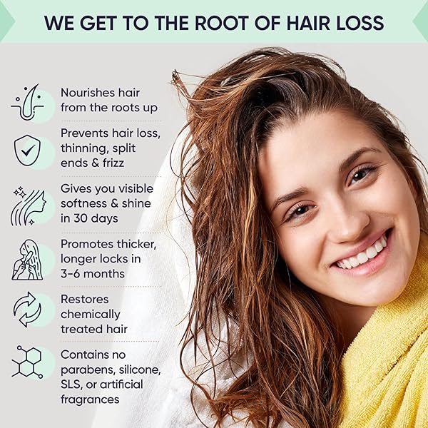 MOERIE ULTIMATE HAIR GROWTH CONDITIONER – FOR LONGER, THICKER, FULLER HAIR – VEGAN FRIENDLY VOLUMIZING HAIR PRODUCTS – PARABEN & SILICONE FREE – ALL HAIR TYPES – REVERSE HAIR LOSS – 8.45 FL OZ (250ML)