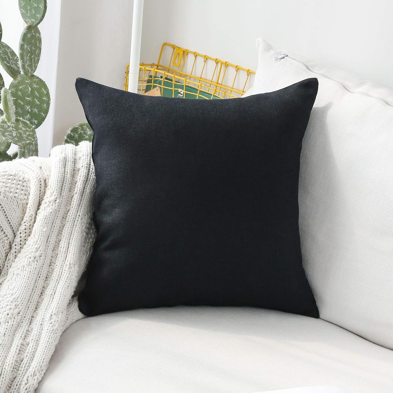 Best sofa cover textured linen