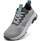 HONGGUOZI Wide Toe Box Shoes Women, Arch Support Ultralight Non Slip Sneakers for Walking Running Workout Gym Tennis,Balanced Cushion Diabetic Footwear