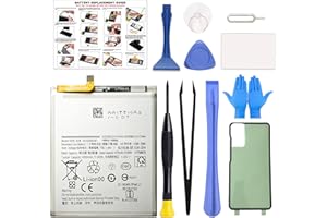 GREEN FUSION Compatible with Galaxy S22+ Plus Battery Replacement, EB-BS906ABY New 0 Cycle Battery for Samsung Galaxy S22 Plus SM-S906U/U1/B/W/E/N with Installation Instruction & Repair Toolkit