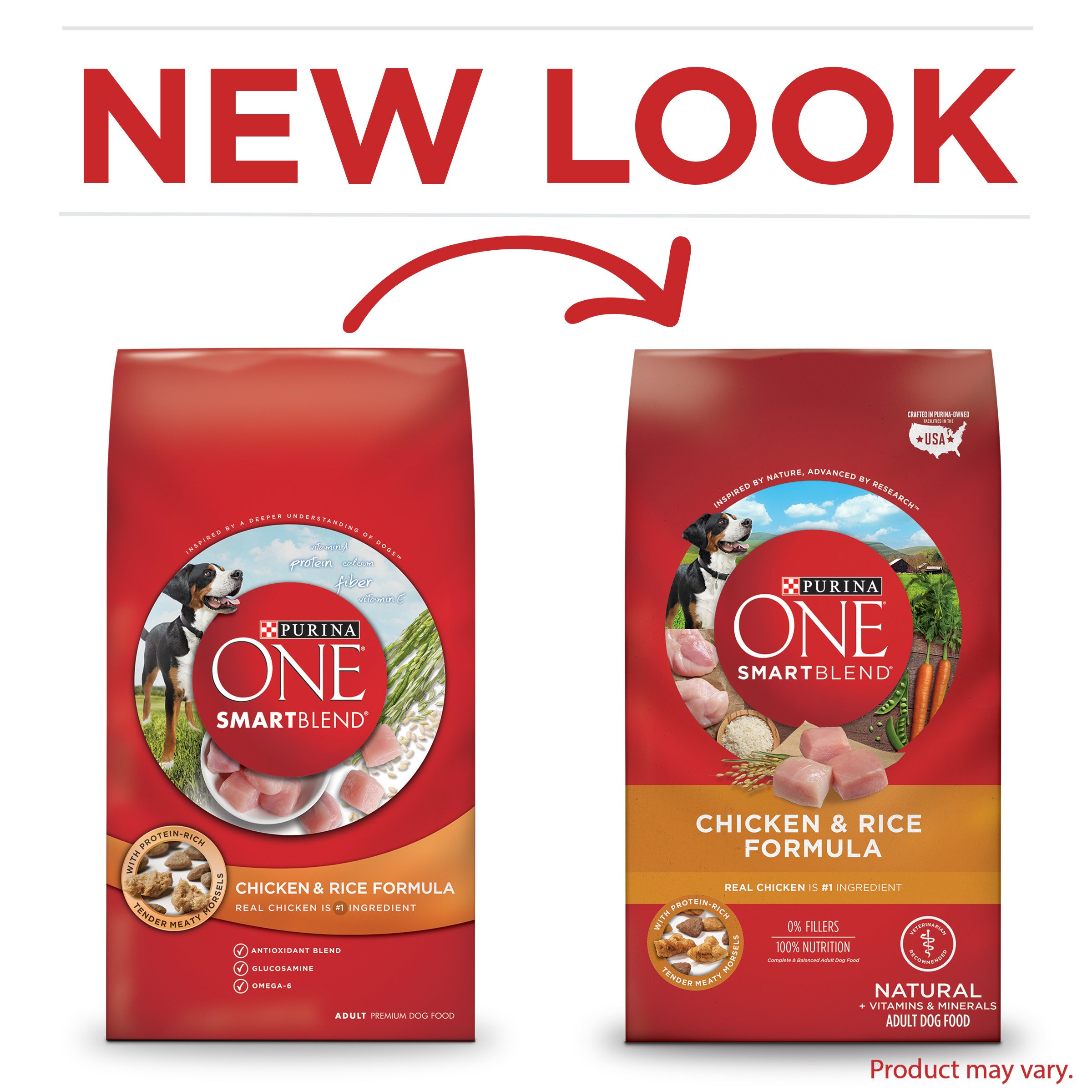 Purina ONE SmartBlend Natural Chicken Rice Formula Adult Dry Dog Food