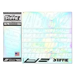 STIFFIE Shift Chrome 3" ID Kit Alpha-Numeric