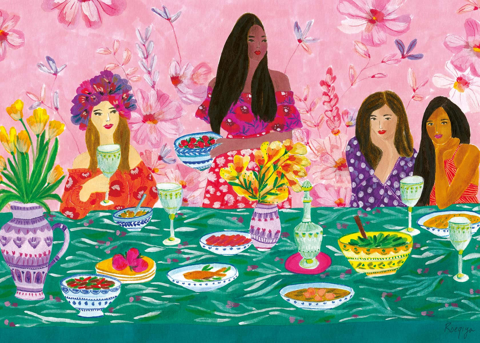 Ravensburger Ladies' Brunch 1000 Piece Jigsaw Puzzle for Adults and Kids 12 Years Up