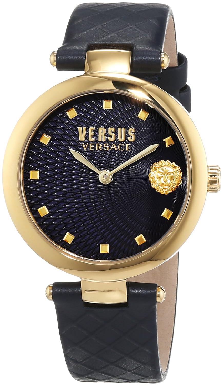 Versus by Versace Women's Analogue Quartz Watch with Leather Strap