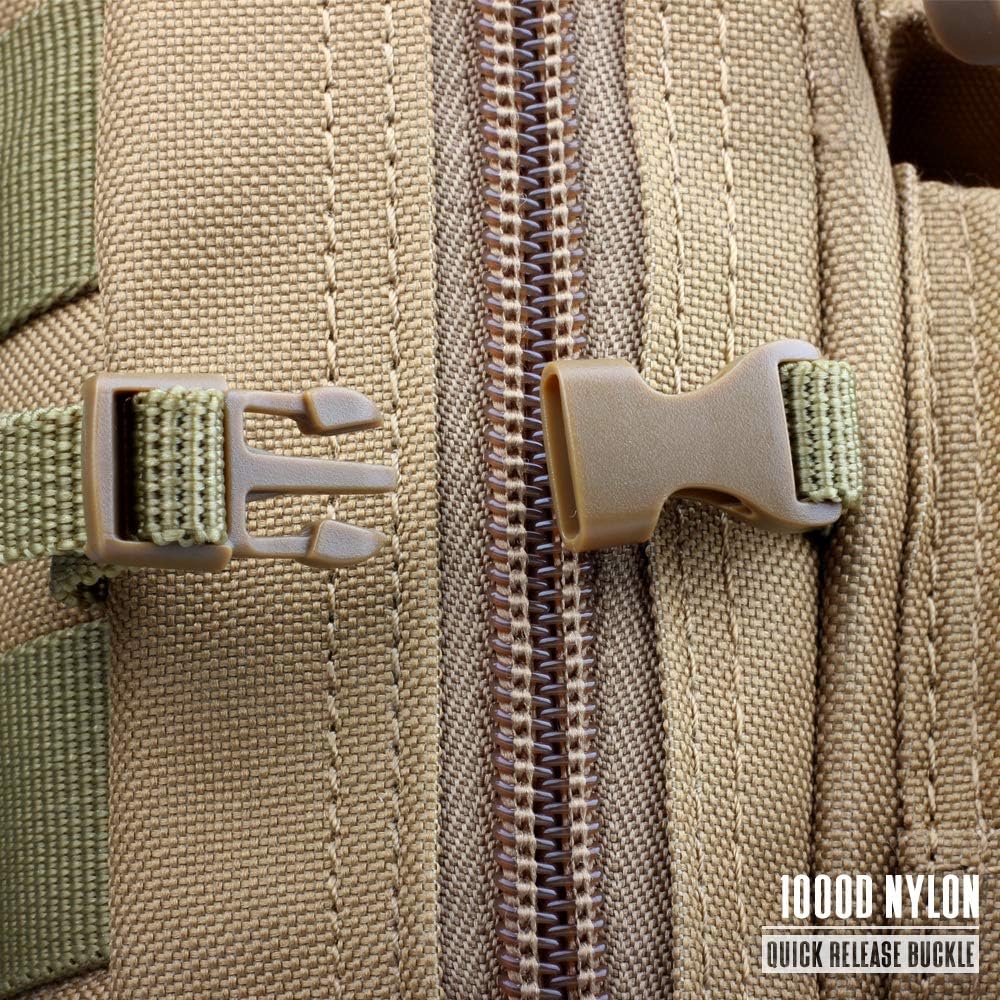 LIVANS Tactical Molle Utility Pouch, EDC Tool Pouch Tactical Phone Pouches Mini Waist Pouches Medical EDC IFAK Pack Mini Design of 3-Day Assault Backpack : Sports & Outdoors