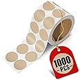 1000Pcs Cardboard Targets for Shooting -1" IDPA Targets Cardboard Target Pasters Practice Dots Mini Targets for Pistol Shooting Range Targets - Airsoft Target Stickers Archery Target Paster