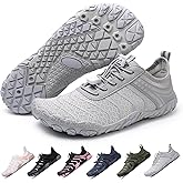 Hike Barefoot Shoes Womens Men,Unisex Barefoot Water Shoes Breathable, Anti-Slip Hiking Footwear for Athletic Wide Toe Shoe Footwear for Hiking, Walking, Running, Yoga, and Water Sports