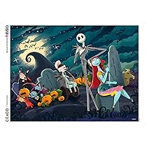 Amazon Com Ceaco The Nightmare Before Christmas Oogie Boogie Bash 300 Piece Jigsaw Puzzle Toys Games