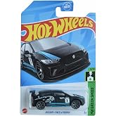 Hot Wheels Jaguar I Pace eTrophy, HW Green Speed 9/10 [Black] 158/250