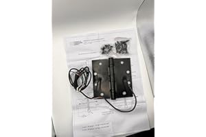 PINNACLE HARDWARE SUPPLY 4 Wire ELECTRICFIED Steel Hinge US26D (4.5"* 4.5")