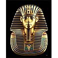 Amazon.com: Diamond Art Egyptian Pharaoh King TUT Gold Headdress Mask ...