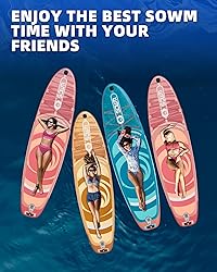 SOWM Inflatable Paddle Board with Sup