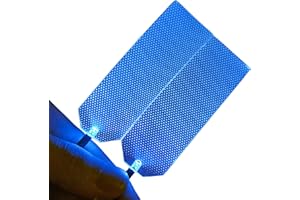 mlnyitus Helmet Decorations Flexible led Lights Flexible Cosplay DIY kit Decorations RGB Superhero for Men Gifts Dark blue