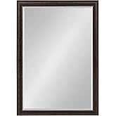 Kate and Laurel Aldridge Framed Decorative Rectangle Wall Mirror, 28x40 Bronze