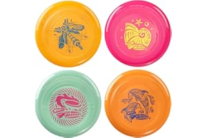 WHAM-O Frisbee Go Flying Disc, 9 Inch Lightweight Sports Disc for Beginners Outdoor Beach Backyard Lawn Park Camping Family Activity Game - 70g