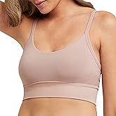 Maidenform Women's M Seamless Crop Tank Wireless Bralette, Long-Line Cropped Pullover Bra