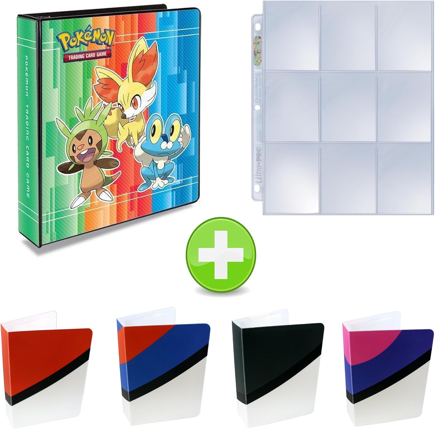 Amazon Assortmart ポケモンカード 3リング式 バインダー ミニバインダーアルバム 4冊セット付き ポケボール グレートボール ウルトラボール マスターボール 9ポケットリフィル 25枚 9422 トレカ 通販