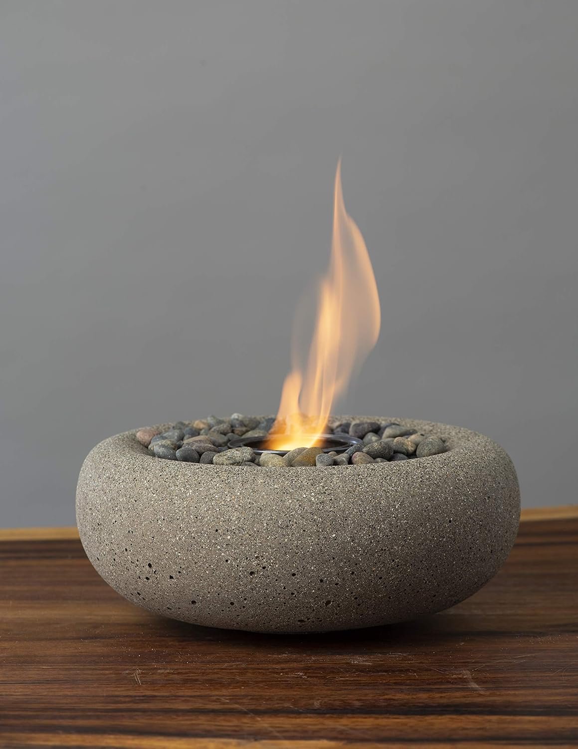 outdoor tabletop fireplace on Tabletop Fireplaces Beige Terra Flame Video 20 Zen Fire Bowl Table Top Tabletop Fireplace Patio Lawn Garden