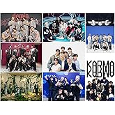 MeiYiYou 8PCS Stray-k Posters,2025-2026 Stray-k Album Poster Wall Painting Photos Art for Birthday Party Decoration(Purple)
