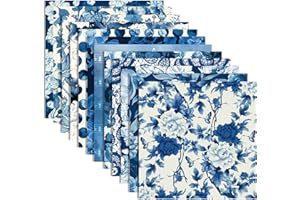 Scrapbook Paper 12x12, 24 Sheets Blue Watercolor Scrapbook Paper, Decorative Double-Sided Cardstock for DIY Making Cards Art 