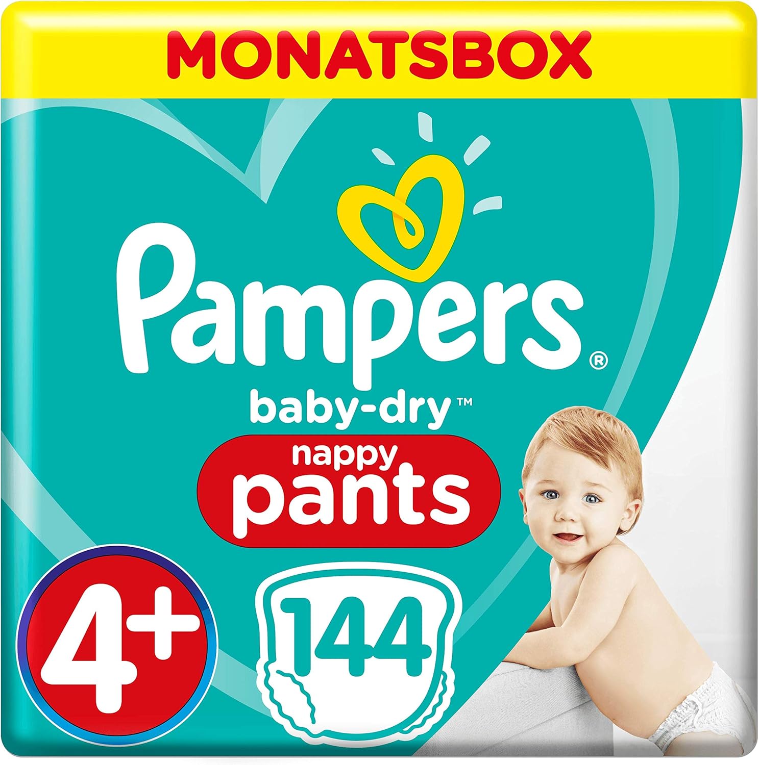pampers baby dry nappy pants size 3