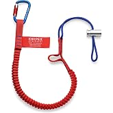 KNIPEX Tools 00 50 12 T BKA Tool Tethering Lanyard with Captive Eye Carabiner up to 13 lbs.