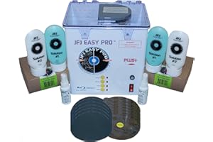 JFJ Easy Pro Universal CD/DVD Blu-Ray Repair Machine 110V with Extra Supply Kit (Up to 250 Repairs)