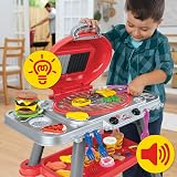 Play-Doh Sizzlin’ BBQ Grill Playset 74 cm Tall Lights Sizzling Sounds 17 view 2