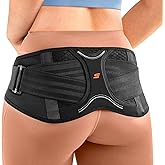 SueStar Sacroiliac Belt with Removable 3D Pressure, Hip Brace for SI Joints Pain, Lower Back Pain and Sciatica Nerve Relief, Anti-slip Si Joint Belt for Women,Gery.S/M
