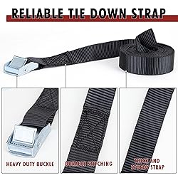 Cartman 1" x 12' Lashing Straps Cargo Tie-Down