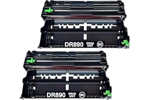 TOPXLKCMY DR890 DR-890 Drum Unit (2-Pack, High Yield) Replacement for Brother HL-L6250DW HL-L6400DW HL-L6400DWT MFC-L6750DW MFC-L6900DW Printer