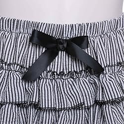 Vibsion Womens Lolita Bloomers Maid Ruffles Pumpkin