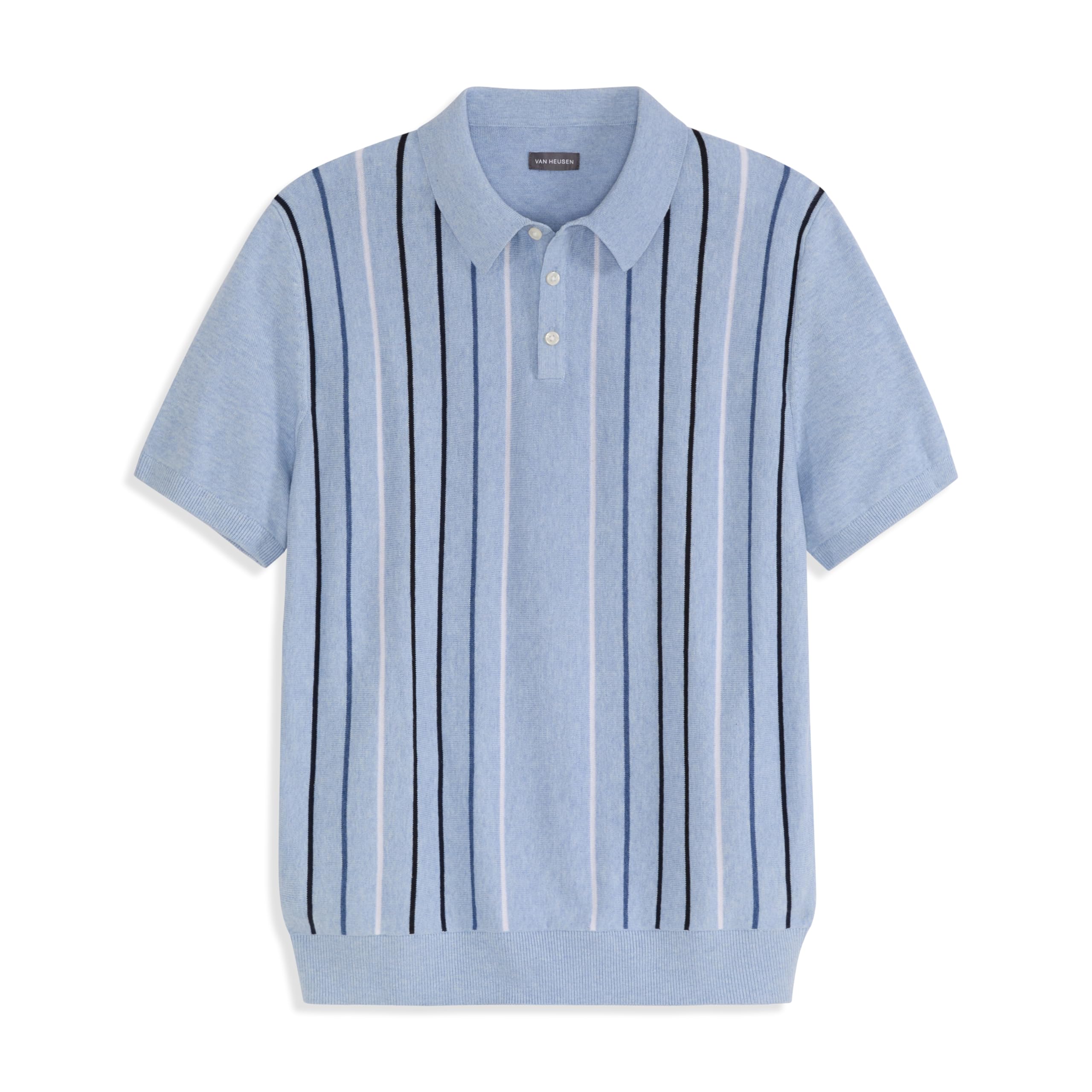 Van Heusen Men's Short Sleeve Temp Control Polo