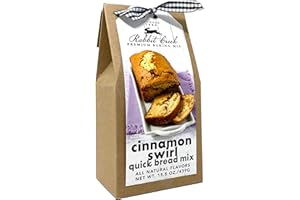 Rabbit Creek Cinnamon Swirl Quick Bread Mix – Easy To Make Cinnamon Quick Bread Mix, Made in the USA, Cinnamon Quick Bread Mix