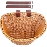 Bike Basket Waterproof Multi-Functional Front D-Shaped Storage Handlebar Bike Basket