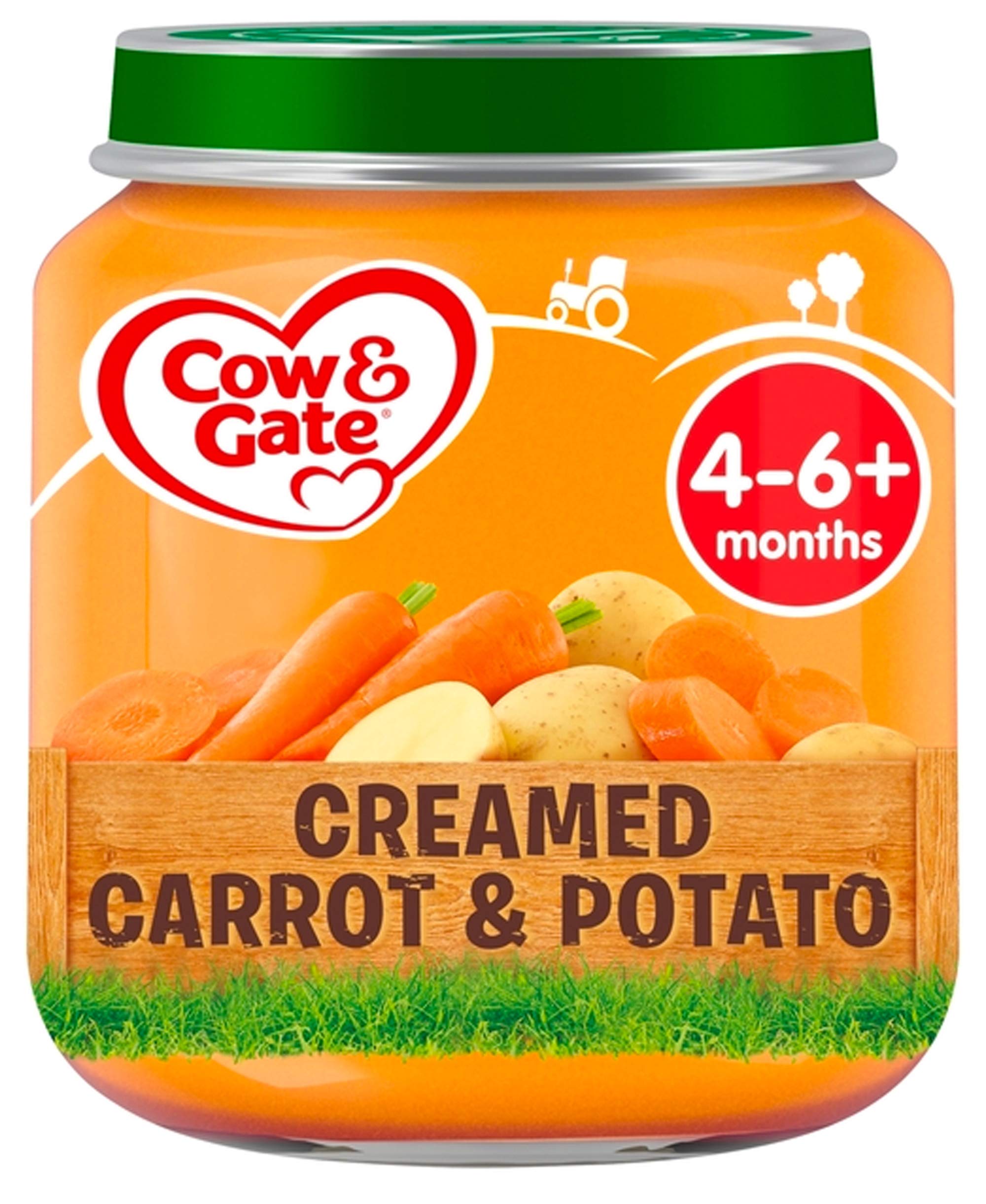 6 x 125g Jars Carrot & Potato Baby Nutritious Quality Food F