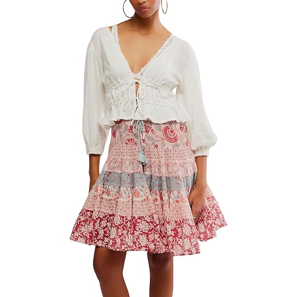 elu. オーロラブラウス M ネイビー Aurora blouse navy elu. Aurora Blouse summer 白