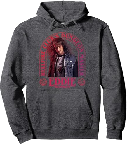Amazon.com: Stranger Things Eddie Munson American Colors Logo