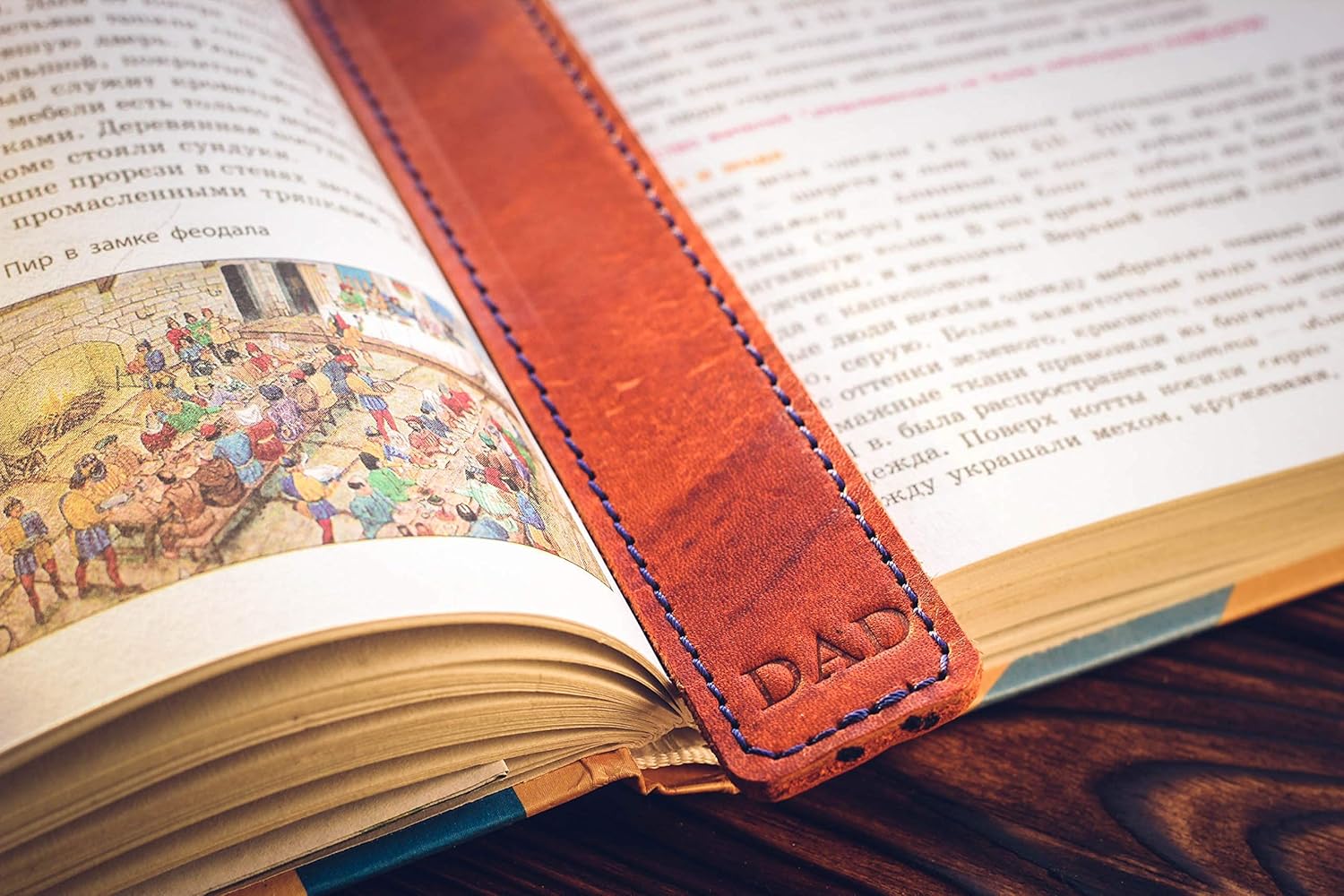 Personalized Leather Bookmark with Monogram or Initials: Amazon.ca